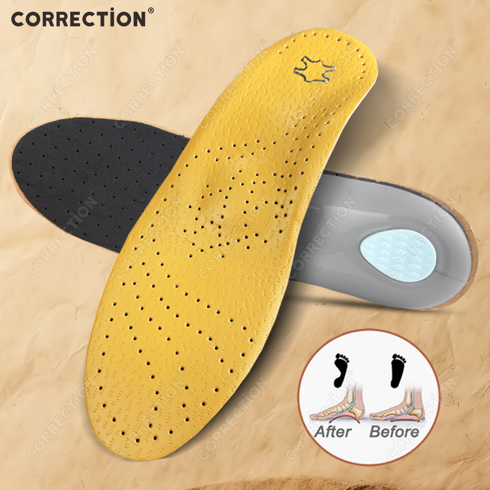Sneaker Leather Care - Skórzane wkładki ortopedyczne z podparciem łuku