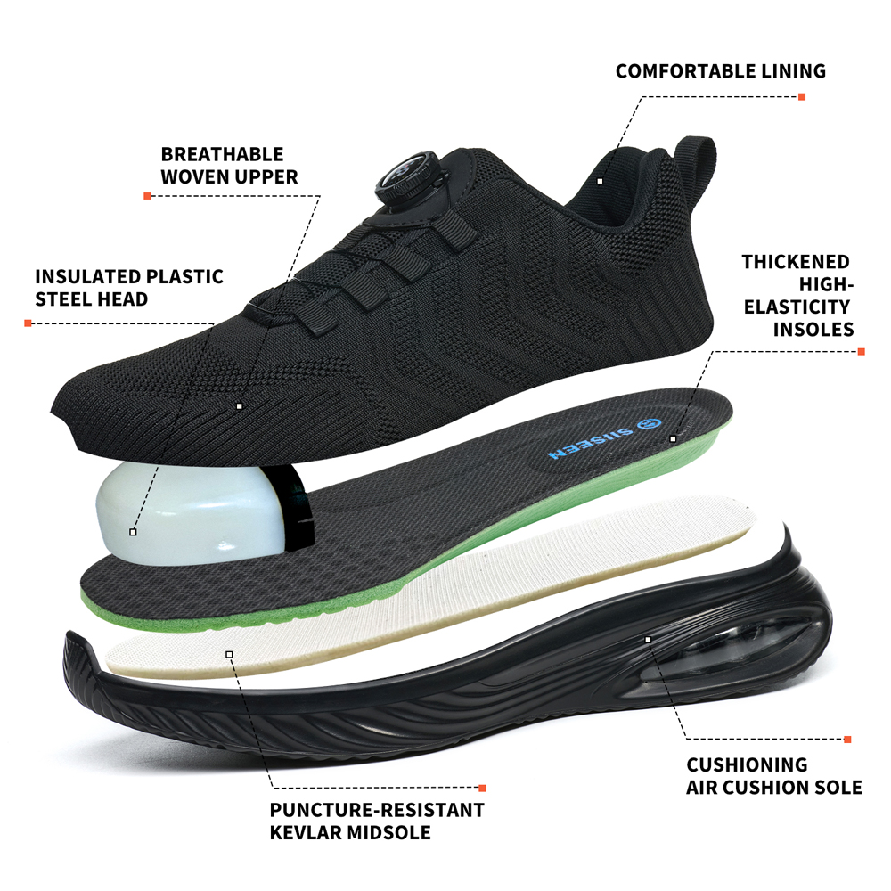 Buty robocze męskie z obrotowy – Sneakers Care recenzja i cena